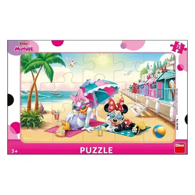 Puzzle 15 Minnie Oslava deskové - Autor Neuveden