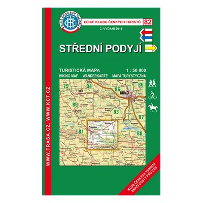 KČT 82 Střední Podyjí - Autor Neuveden