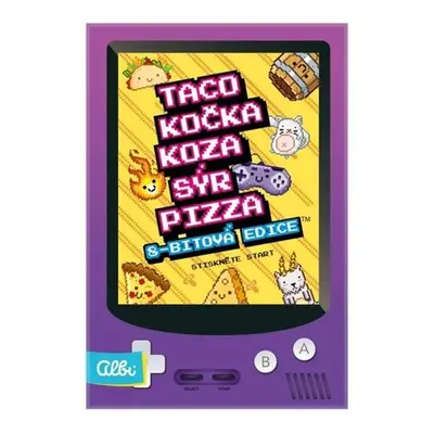 Taco, kočka, koza, sýr, pizza 8-bitová edice - Autor Neuveden