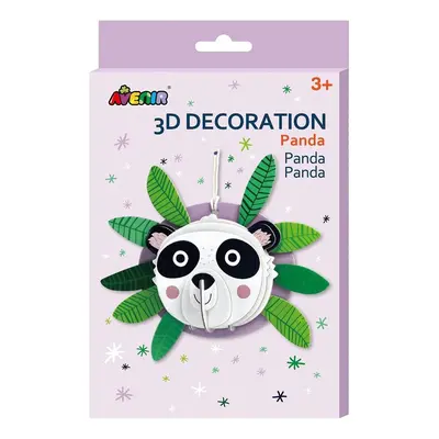 3D dekorace na zeď Panda - Autor Neuveden