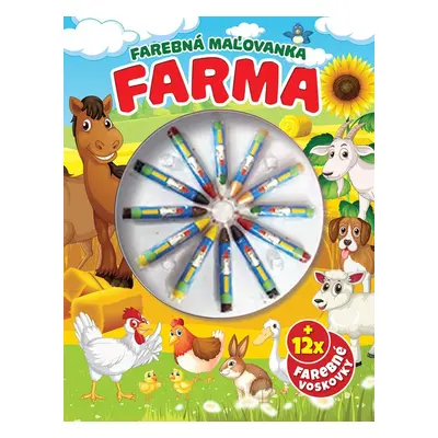 Farma Farebná omaľovanka - Autor Neuveden