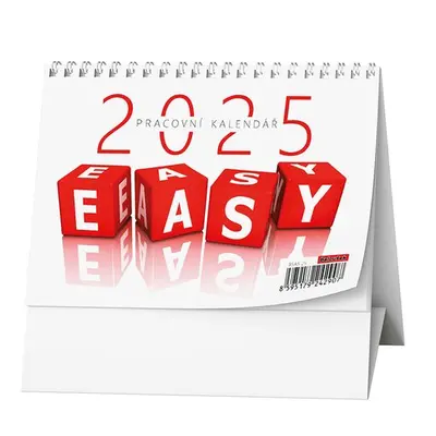 Pracovní kalendář EASY 2025 - stolní kalendář - Autor Neuveden