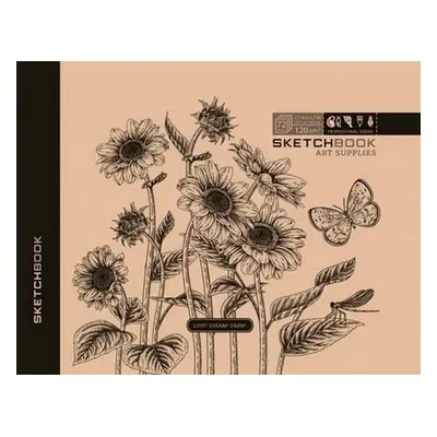 Sketchbook KRAFT MEADOW 19,7 x 14,5 cm - Autor Neuveden