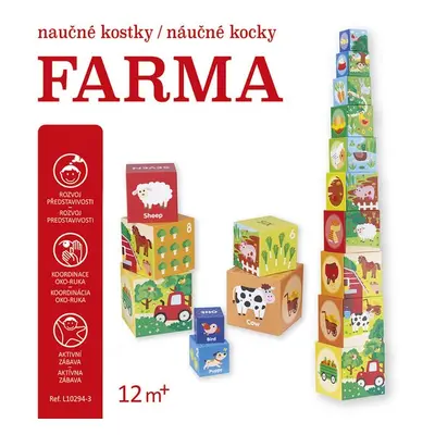 Farma naučné kostky/náučné kocky - Autor Neuveden