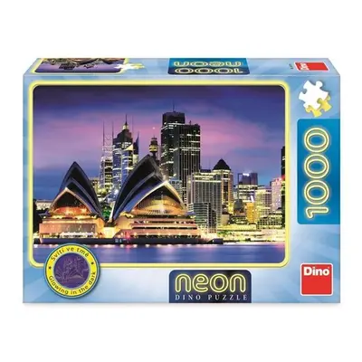 Puzzle 1000 Opera v Sydney neon - Autor Neuveden