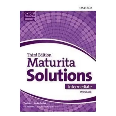 Maturita Solutions 3rd Edition Intermediate Workbook Czech Edition - Autor Neuveden