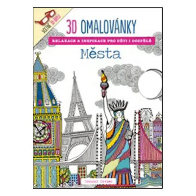 3D omalovánky Města - Hannah Davies