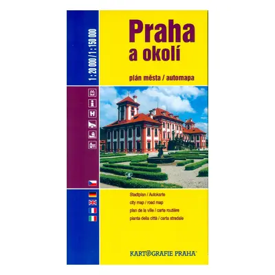 Praha a okolí 1:20 000/1:150 000 - Autor Neuveden