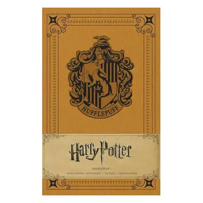 Harry Potter: Hufflepuff Hardcover Ruled Journal - Insight Editions