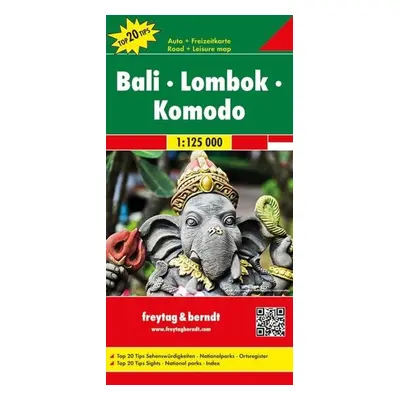 Bali-Lombok-Komodo 1:125 000 - Autor Neuveden