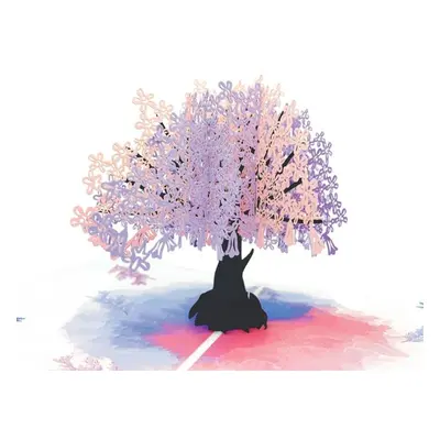 3D přání Kvetoucí Sakura - Autor Neuveden