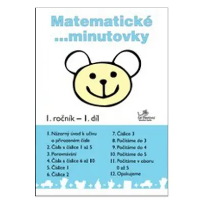 Matematické minutovky 1. ročník / 1. díl - RNDr. Josef Molnár