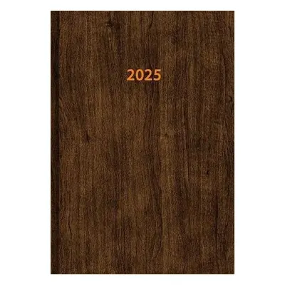 Denní diář FSC A5 cz/sk 2025 ART Wood - Autor Neuveden