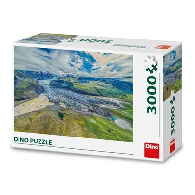 Puzzle 3000 Islandský ledovec - Autor Neuveden