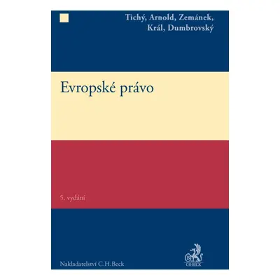 Evropské právo 5. vydání - Jiří Zemánek