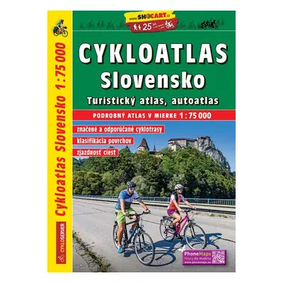 Cykloatlas Slovensko 1:75 000 - Autor Neuveden