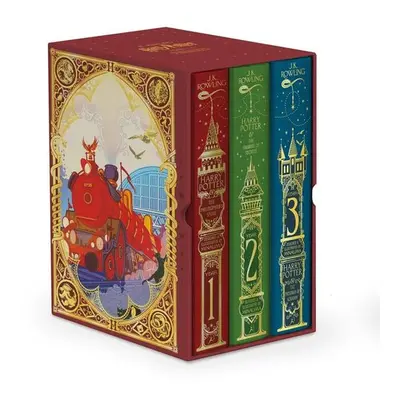 Harry Potter 1-3 Box Set: MinaLima Edition - J. K. Rowlingová