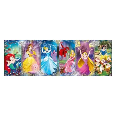 Panoramatické puzzle Disney princezny - Autor Neuveden