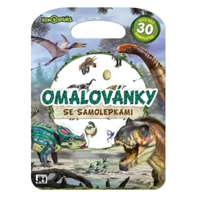 Omalovánky se samolepkami Dino - Autor Neuveden