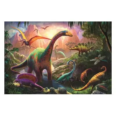 Puzzle Svět dinosaurů - Autor Neuveden