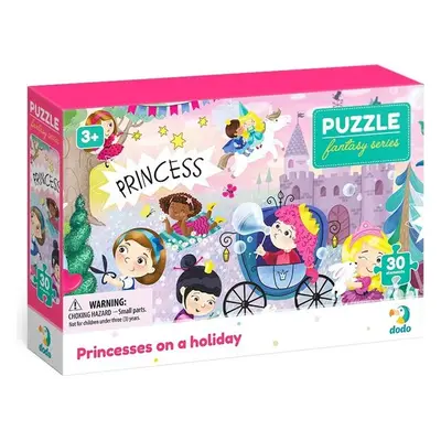 Puzzle Princezny na prázdninách 30 dílků - Autor Neuveden