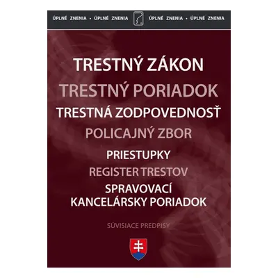 Trestný zákon a poriadok - Autor Neuveden