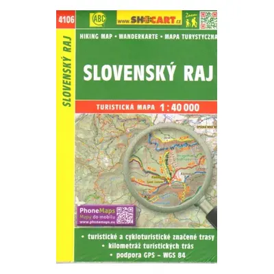 Slovenský ráj 1:40 000 (4106) - Autor Neuveden