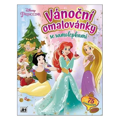 Vánoční omalovánky Princezna - Autor Neuveden