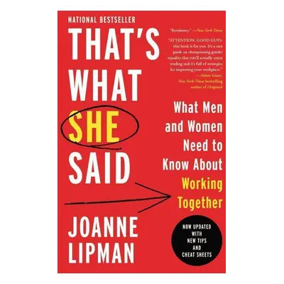 That's What She Said - Joanne Lipman