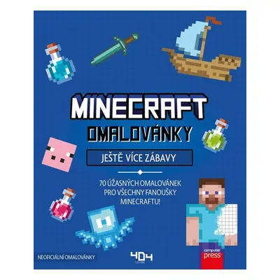 Omalovánky Minecraft Ještě více zábavy - Roman Bureš