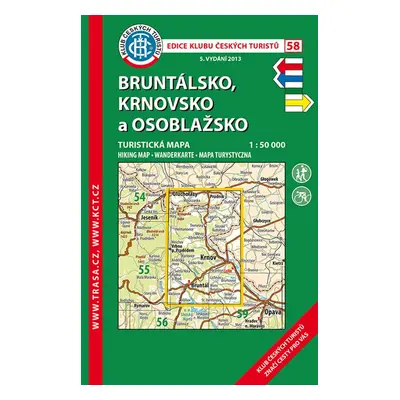 KČT 58 Bruntálsko, Krnovsko a Osoblažsko - Autor Neuveden