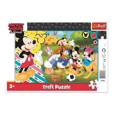 Puzzle Mickey Mouse na venkově - Autor Neuveden