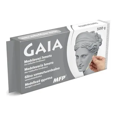 Modelovací hmota GAIA 500g šedá - Autor Neuveden