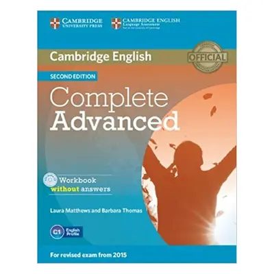 Cambridge English Complete Advanced Workbook without answers Second edition - Autor Neuveden