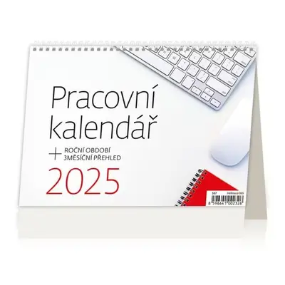 Pracovní kalendář 2025 - stolní kalendář - Autor Neuveden