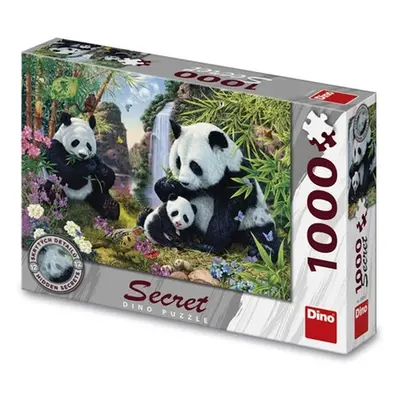 Puzzle 1000 Pandy secret collection - Autor Neuveden