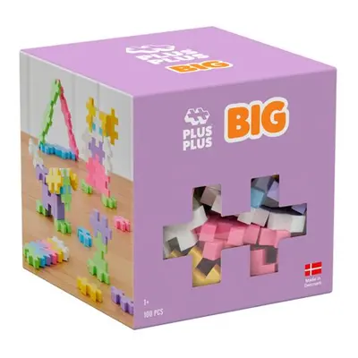 Plus-Plus BIG Pastel Mix - 100 ks - Autor Neuveden