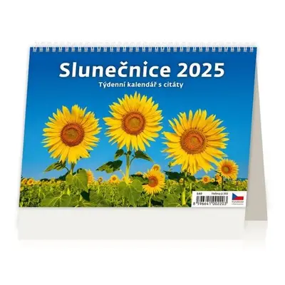 Slunečnice 2025 - stolní kalendář - Autor Neuveden