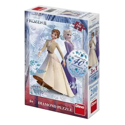 Puzzle 200 Frozen II diamond - Autor Neuveden