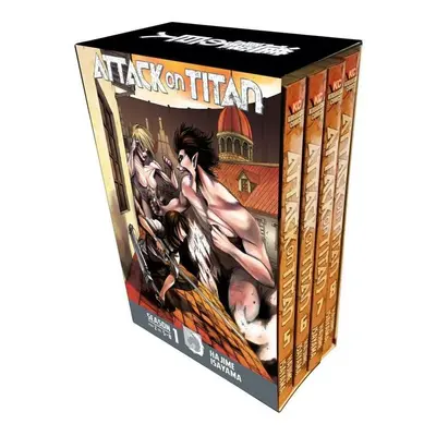 Attack on Titan Season 1 Part 2 Manga Box Set - Hajime Isayama