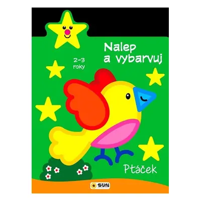 Nalep a vybarvuj Ptáček - Autor Neuveden