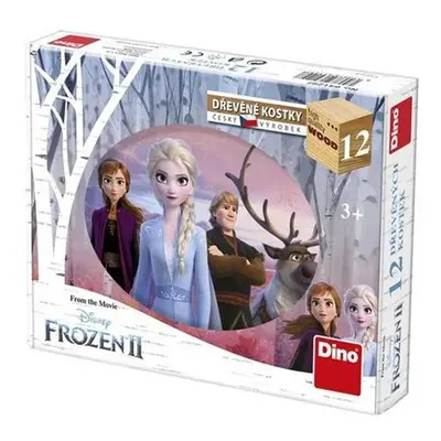 Dřevěné kostky Frozen II - Autor Neuveden