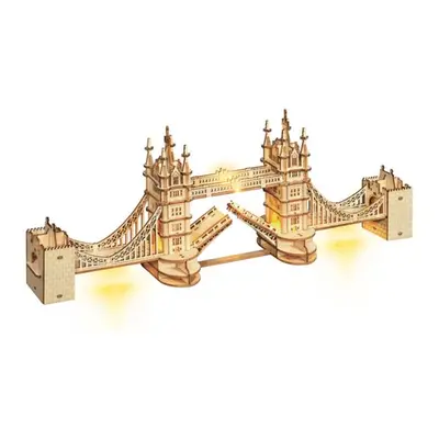 3D dřevěné puzzle svítící Tower Bridge - Autor Neuveden