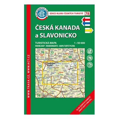 KČT 78 Česká Kanada a Slavonicko - Autor Neuveden