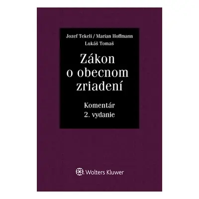 Zákon o obecnom zriadení - Jozef Tekeli