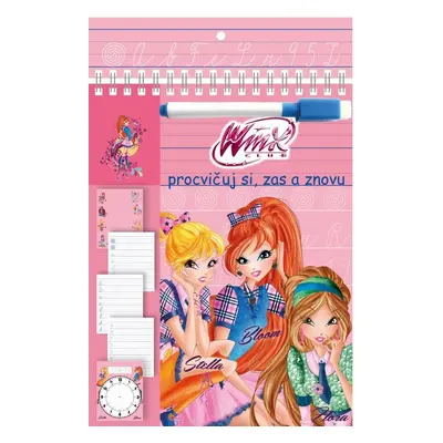 Stíratelné listy Procvičuj si zas a znovu Winx Club fashion - Autor Neuveden