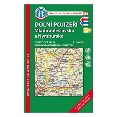 KČT 17 Dolní Pojizeří Mladoboleslavsko a Nymbursko - Autor Neuveden