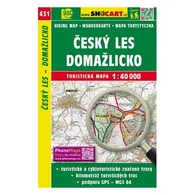 Český les, Domažlicko 1:40 000 - Autor Neuveden