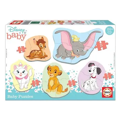 Baby puzzle Disney zvířata 2, 5v1 - Autor Neuveden