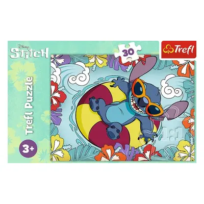 Puzzle Lilo&Stitch Na prázdninách 30 dílků - Autor Neuveden